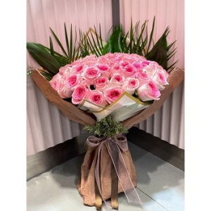 İSTEME PEMBE GÜL BUKET