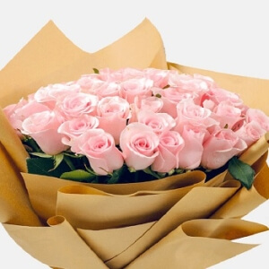 ELİTE PEMBE GÜL BUKET